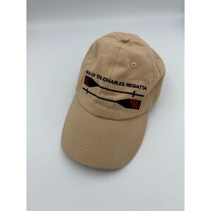 Brooks Brothers Mens Tan Head Of The Charles Regatta Strapback Hat S/M